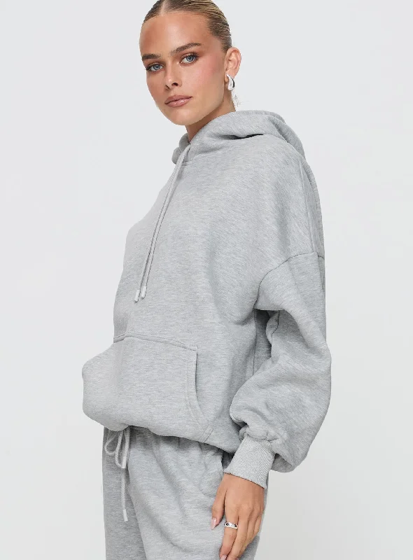 Dream Fleece Classic Hoodie Grey Marle