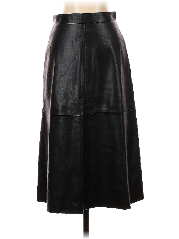 Faux Leather Skirt