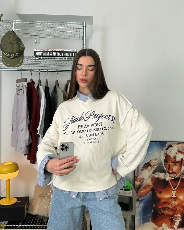 IBIZA CREWNECK WHITE