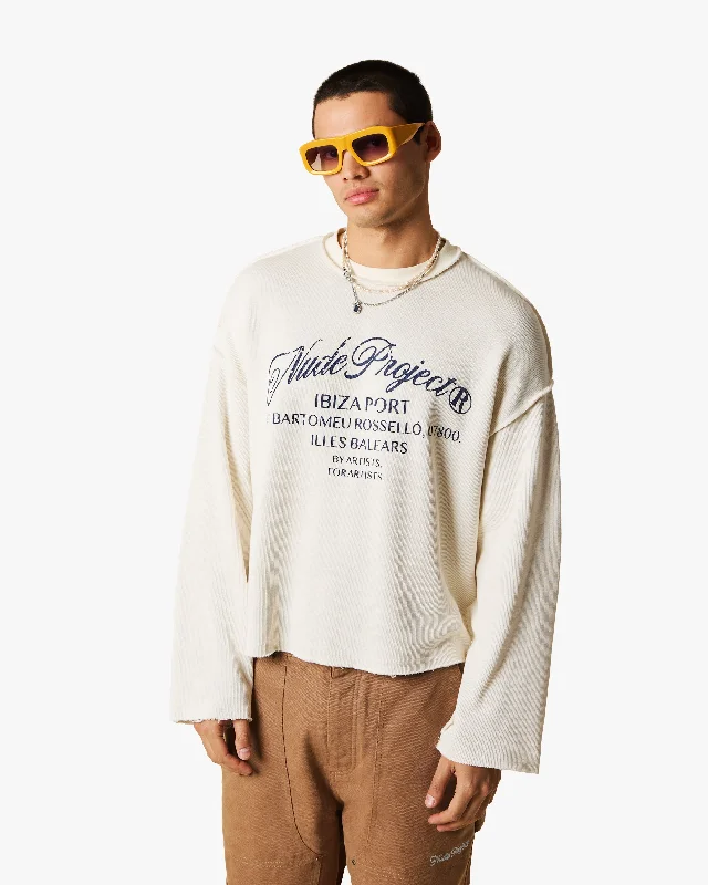 IBIZA CREWNECK WHITE