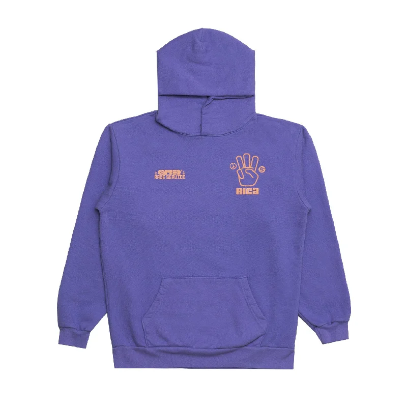 RIC3 Present Momentum Purple Hoodie