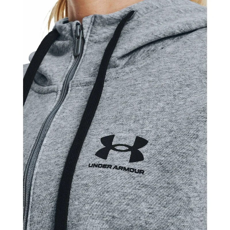 Under Armour Rival Womens Fleece Hoody - Grey