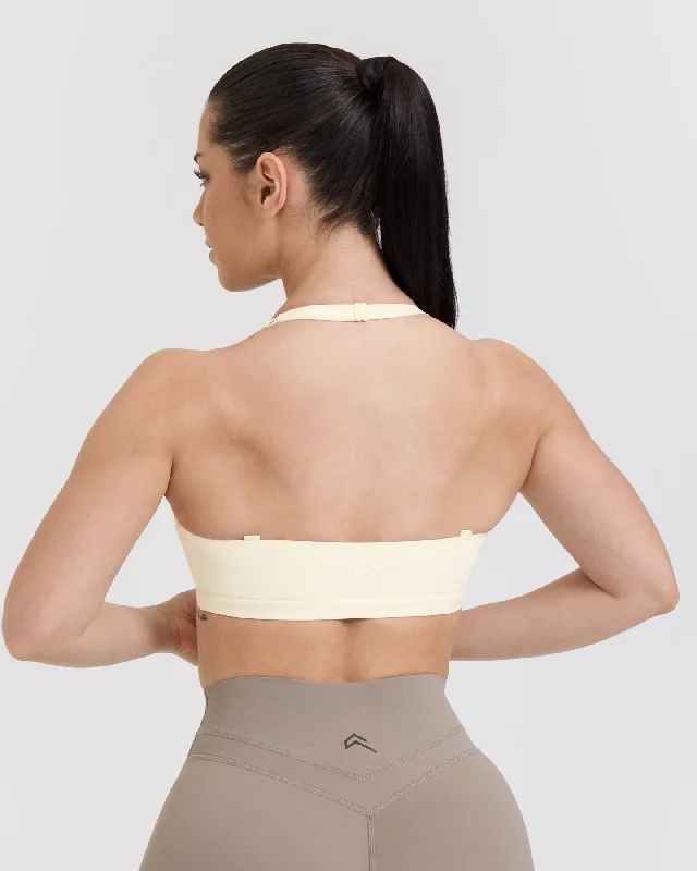 Unified Twist Sports Bra | Off White