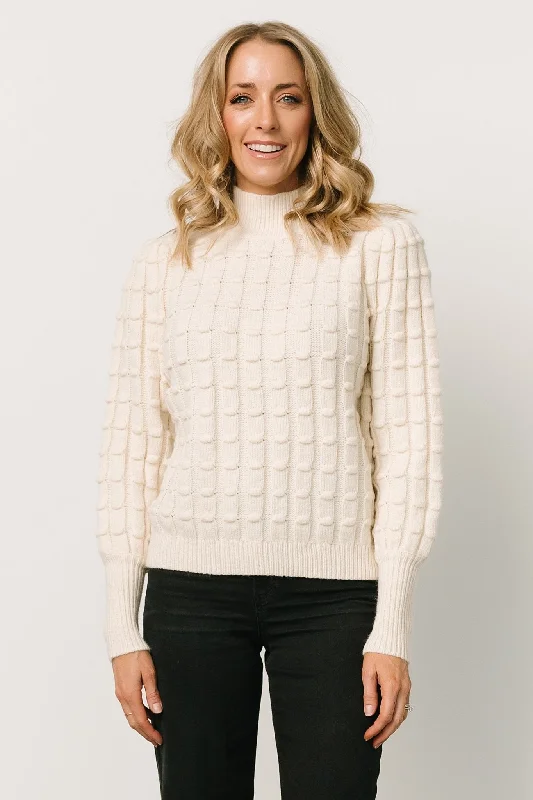 Warner Sweater | Ivory