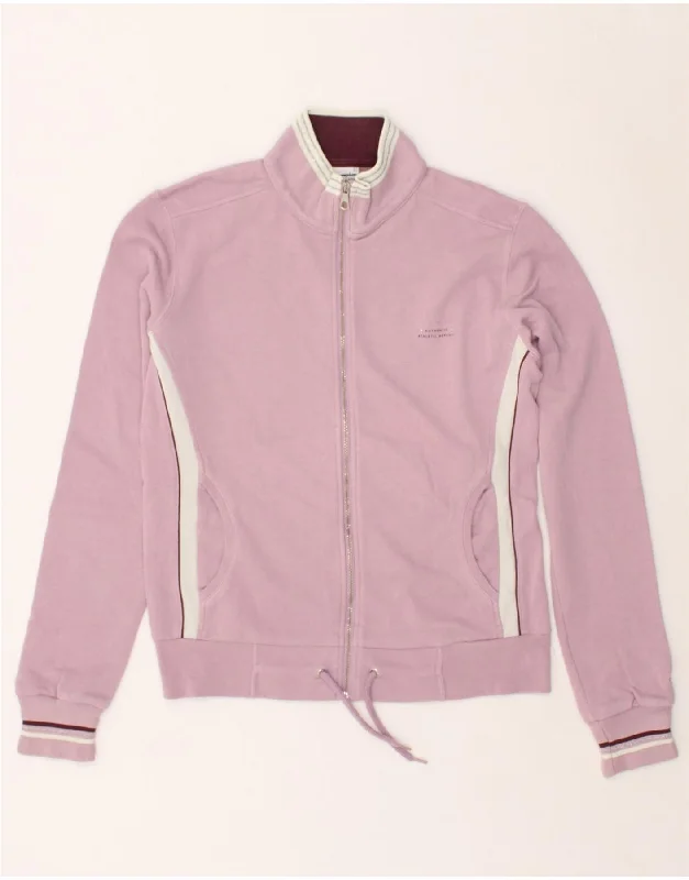 CHAMPION Womens Tracksuit Top Jacket UK 14 Medium Pink