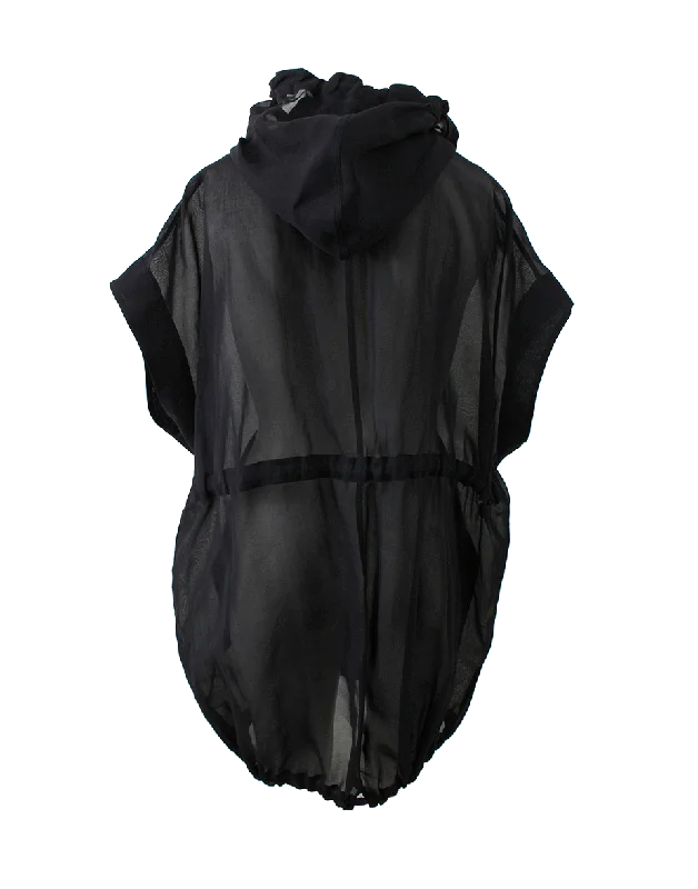 Drawstring Waist Anorak