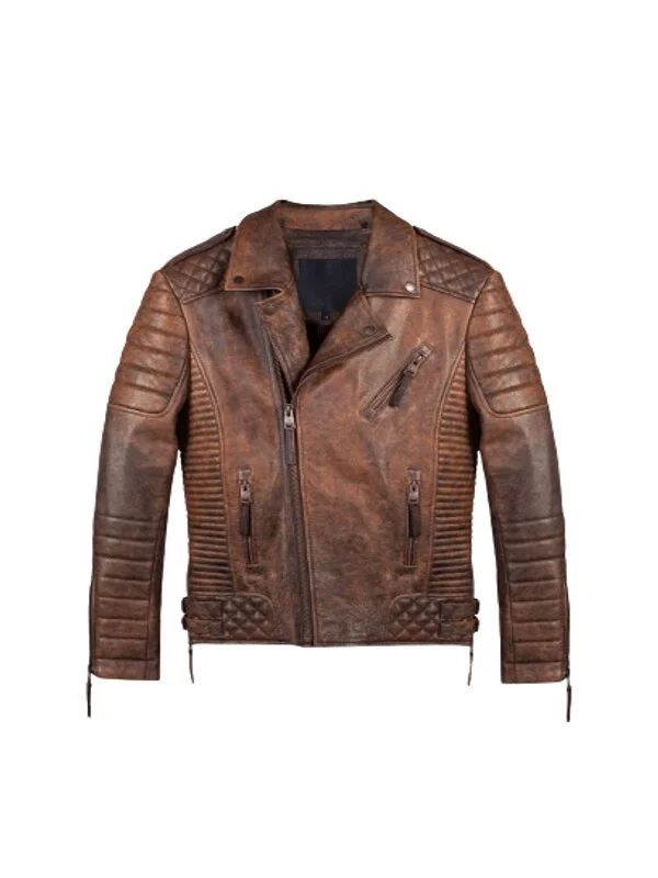 Kay Michaels Biker Leather Jacket