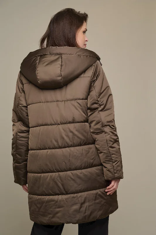 RINO & PELLE JOUKE Padded hooded coat