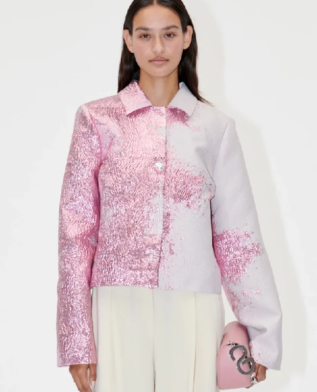 Stine Goya Kiana Wild Rose Bloom Coat