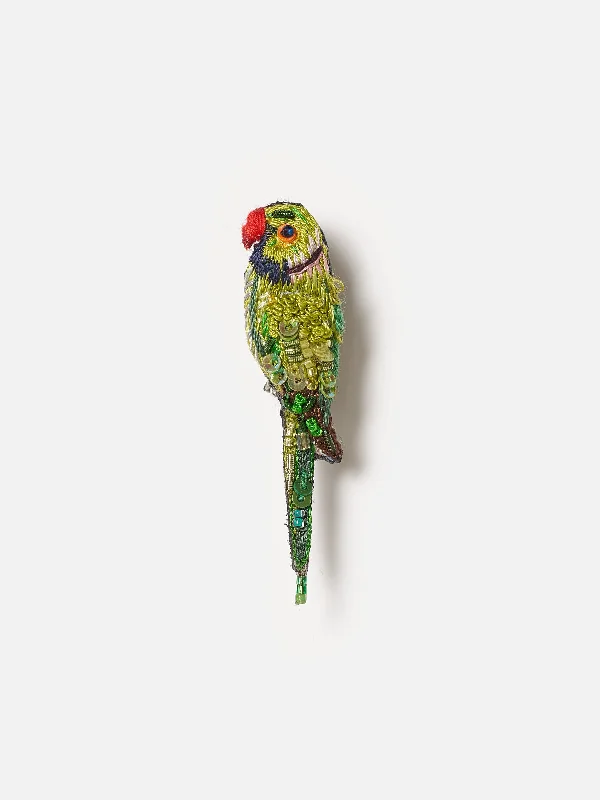 TROVELORE | SMALL PARROT BROOCH