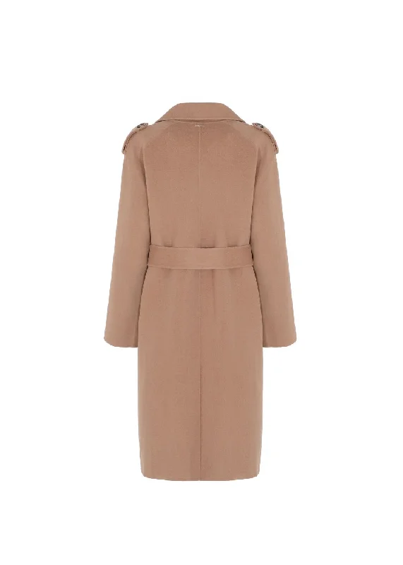 Women's Elegant Long Beautiful Wool Coat