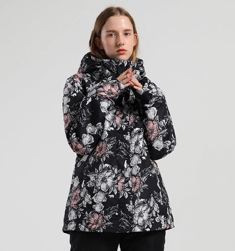 XS / Alpine Flower - Black