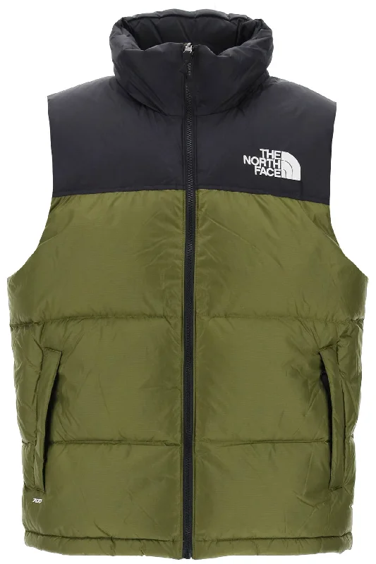 1996 retro nuptse puffer vest NF0A3JQQ FOREST OLIVE