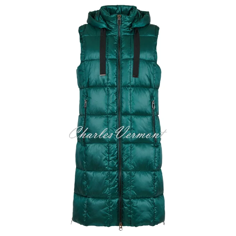 Frandsen Longline Padded Gilet - Style 768-580-89 (Bottle Green)