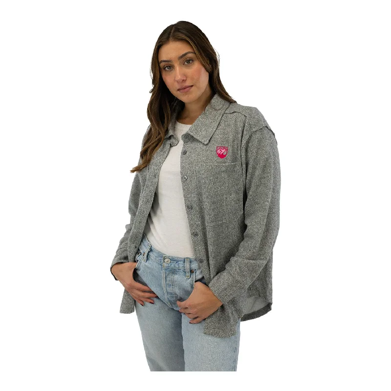 PBR Ladies Embroidered Crest Shirt Jacket