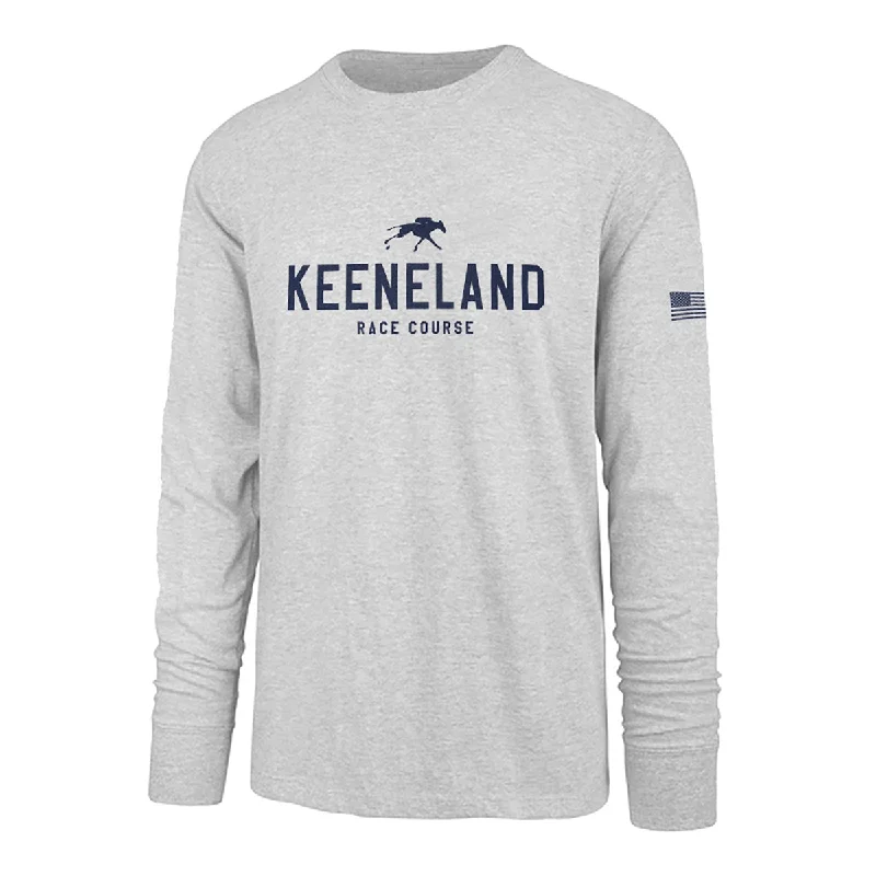 Ahead Keeneland US Flag Long Sleeve Tee