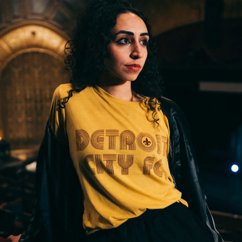 DCFC Retro Women's Tee - Mustard