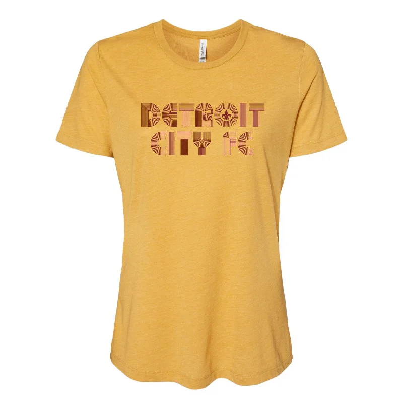 DCFC Retro Women's Tee - Mustard