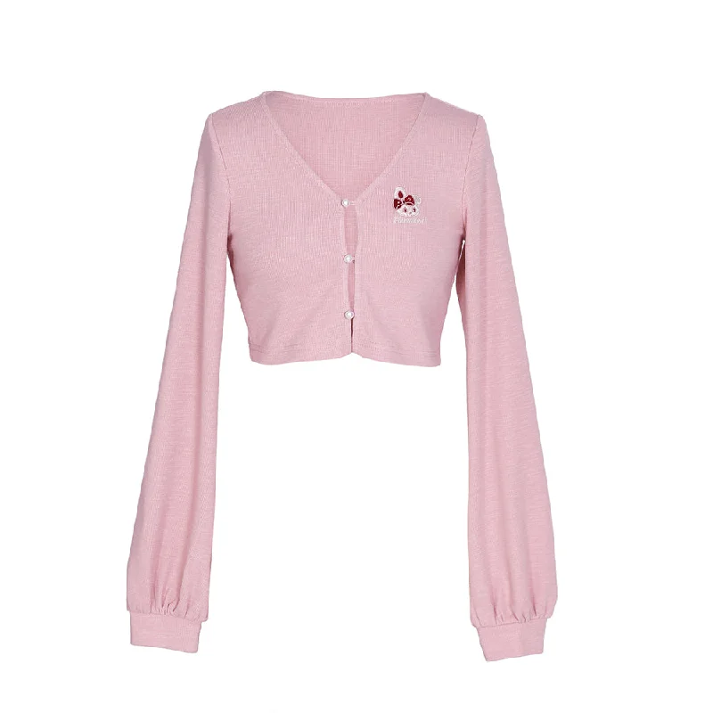 S / pink long sleeves