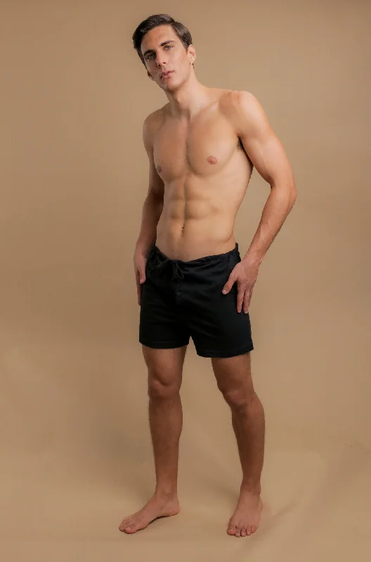 Men's Drawstring Loose Boxer Shorts