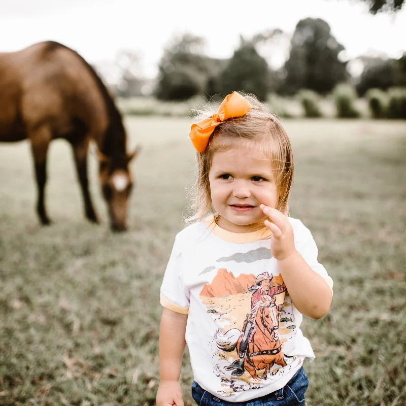 Mommy & Me Lasso Cowboy Tee Shirt