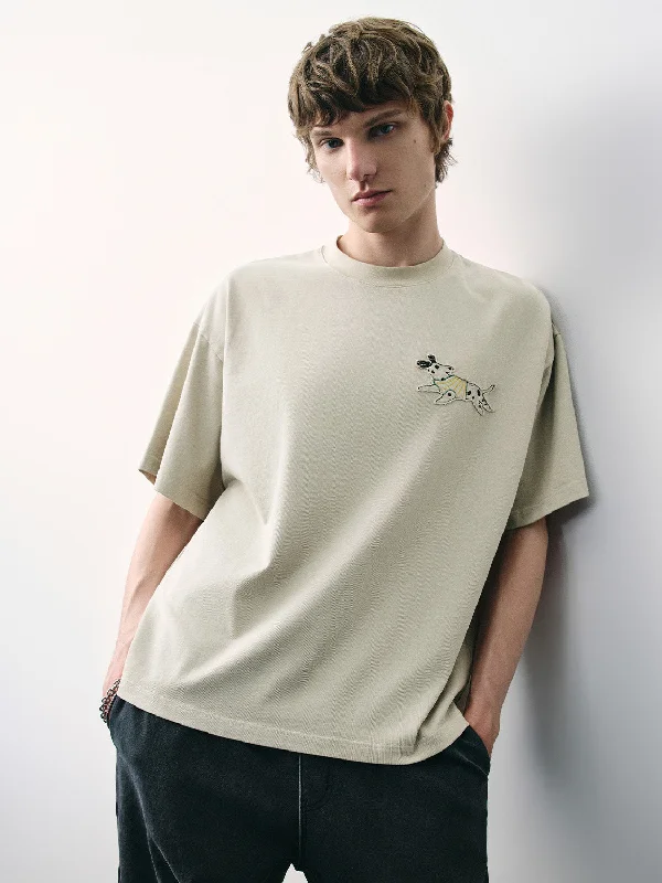 Printed Crew Neck T-Shirt