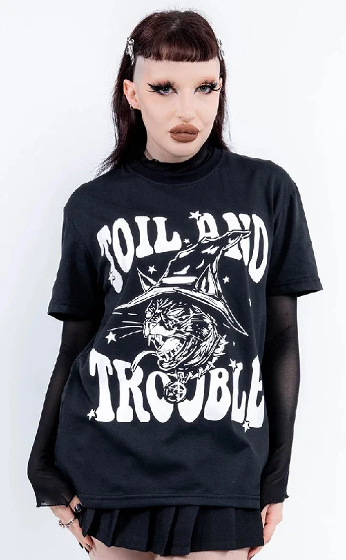 Toil and Trouble Oversized Tee