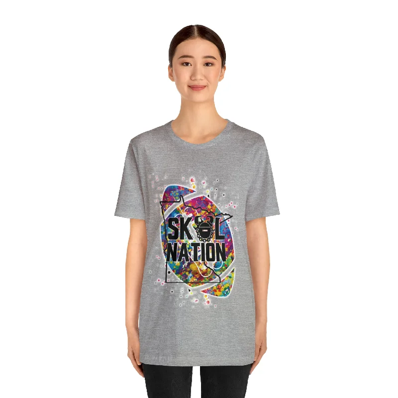 Unisex Jersey Short Sleeve Tee - MN Nation (Color Blast)