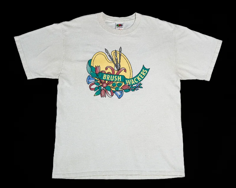 90s ""Brush Wackers"" Painter T Shirt - Men's Medium, Women's Large