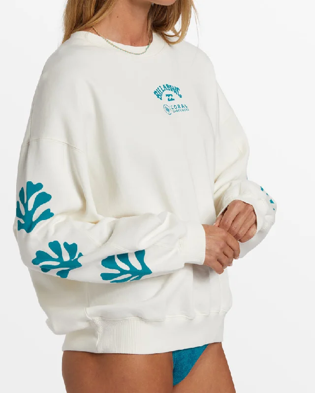 Billabong Beyond The Reef L/S Tee-Salt Crystal