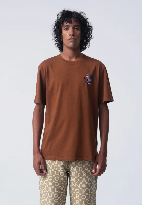 Glory Goal T-Shirt - Brown