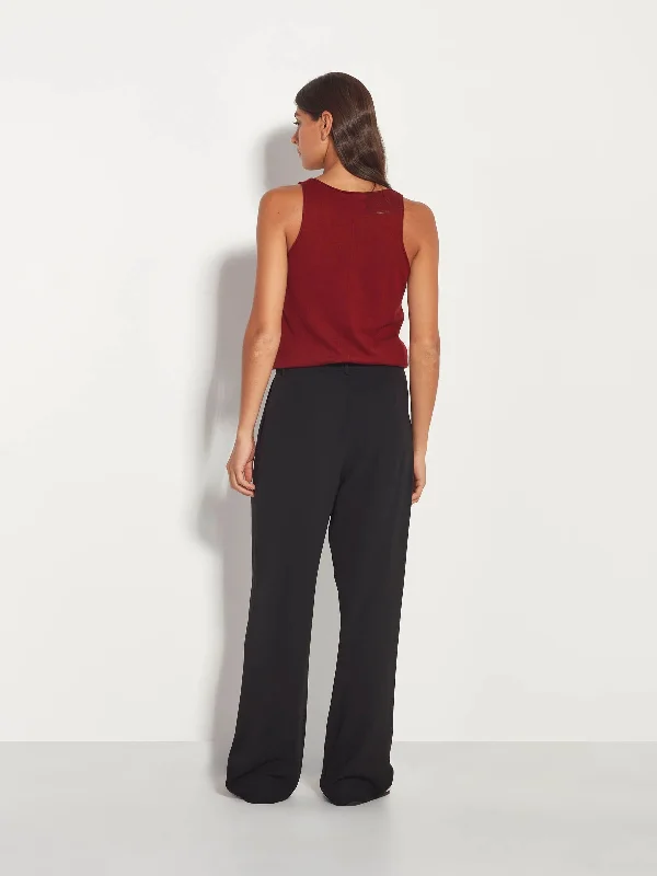 JHL Tank (Fine Cotton Cashmere) Deep Red