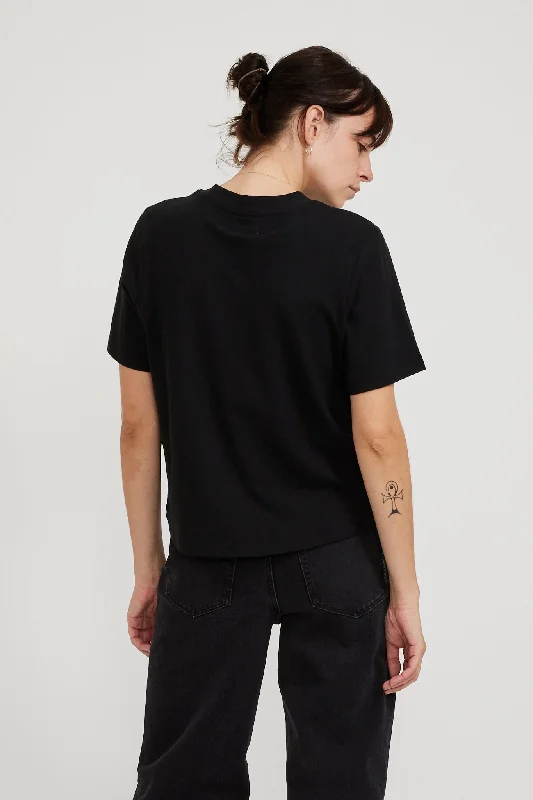 Juno Layer Tee Washed Black