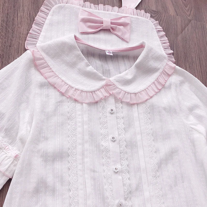 lolita cute rabbit ear shirt yv43208