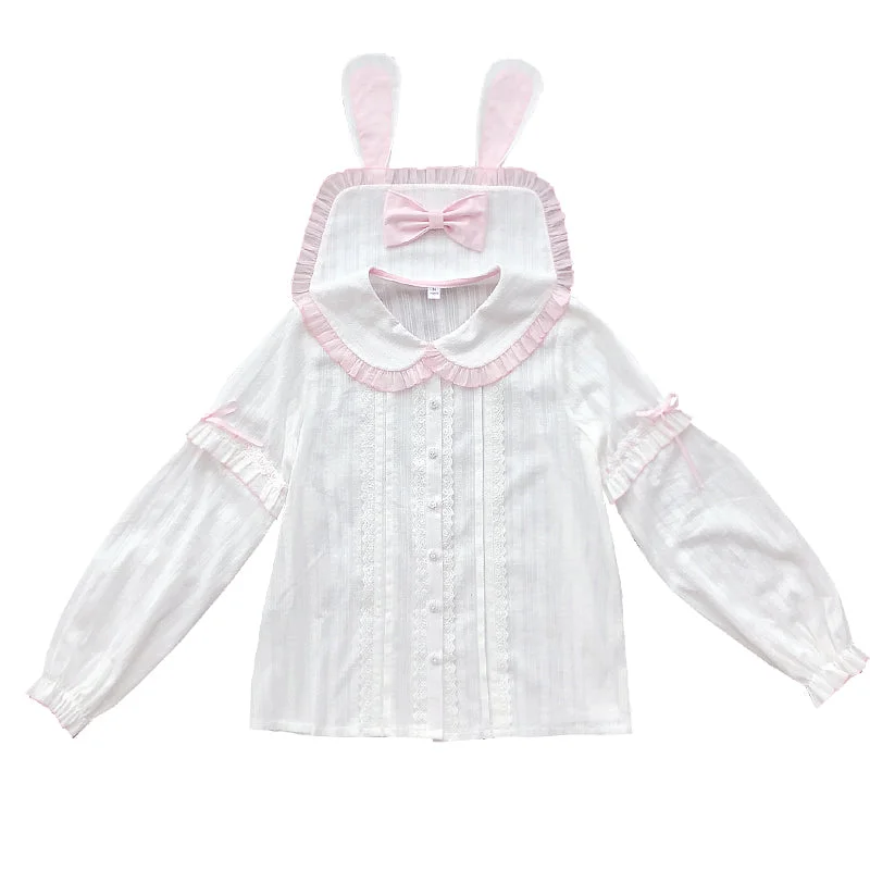 lolita cute rabbit ear shirt yv43208