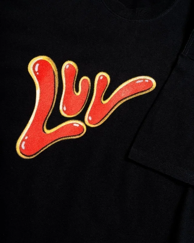 Lost Utopian Visions LUV / MARS Tee - Black/Red/Yellow