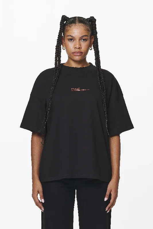 Navisk Heavy Oversized Tee Black