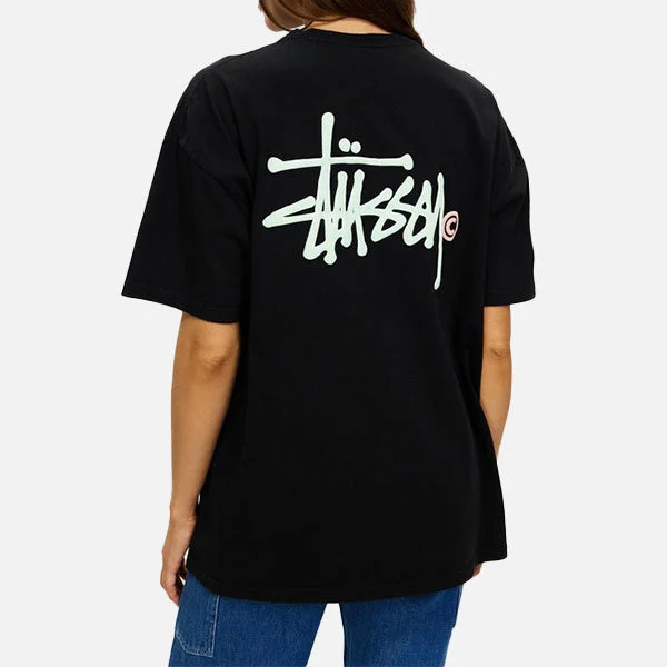 Stussy Graffiti LCB Relaxed Tee - Pigment Black