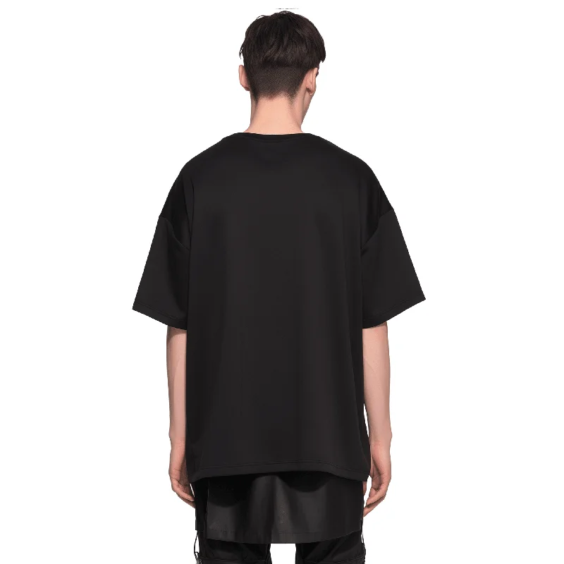 Superconscious Oversized Heavyweight Organic T-shirt - Black