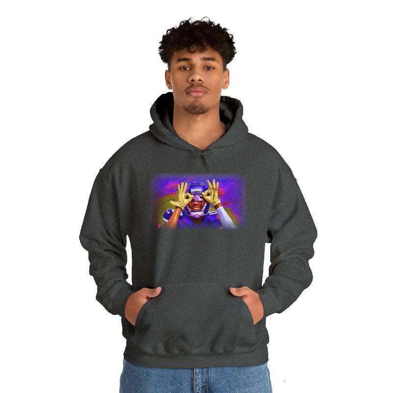 Unisex Heavy Blend™ Hoodie - Griddy (Color Blast)