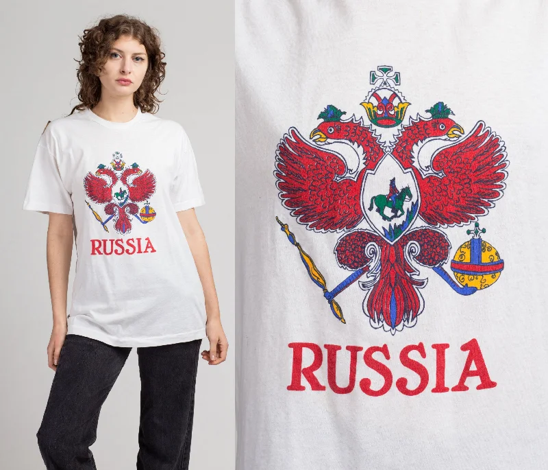 Vintage Russia T Shirt - Large