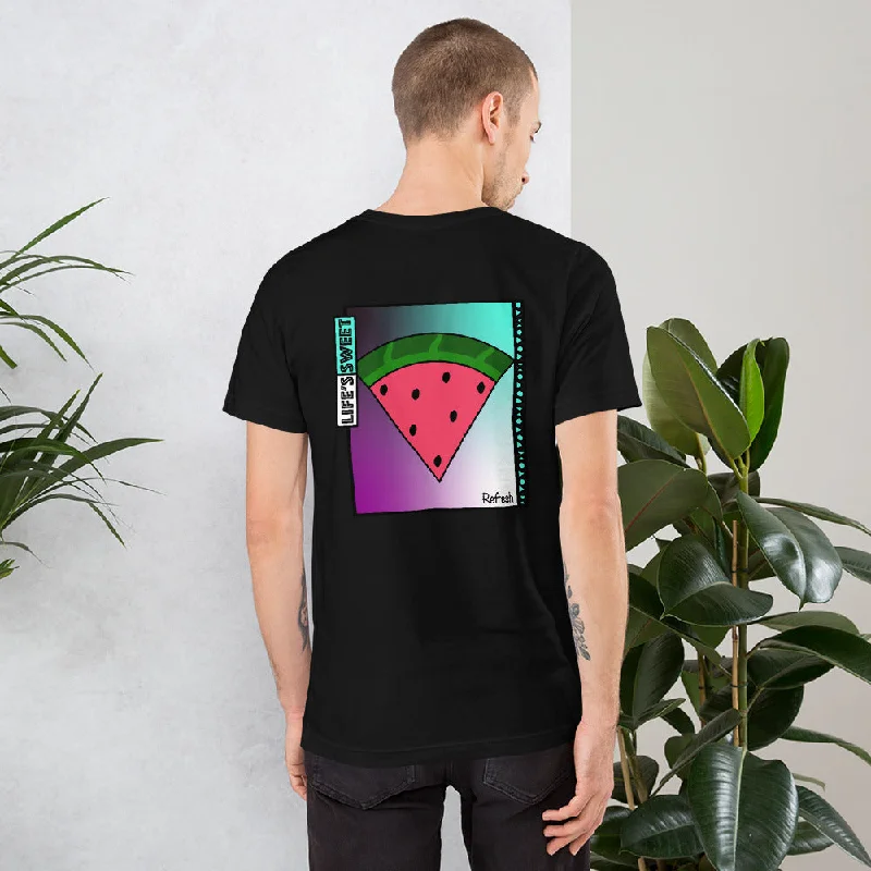 Watermelon ""Refresh"" |  Short-Sleeve Unisex T-Shirt