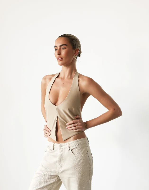 Kailani Top (Beige)