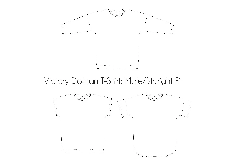 PDF Pattern - Victory Dolman - Adult Male/Straight Fit | Waves & Wild