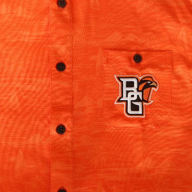 Colosseum BGSU Tropical Button Up Shirt