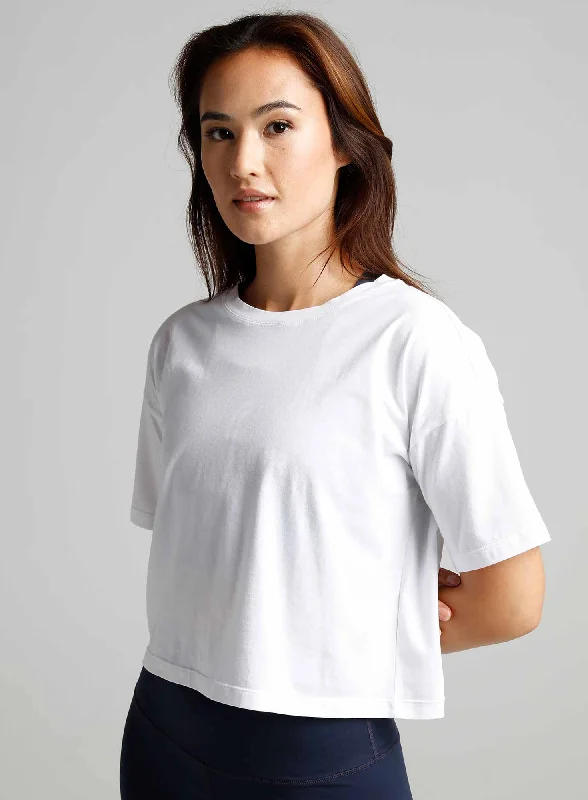 Crop Oversize Tee