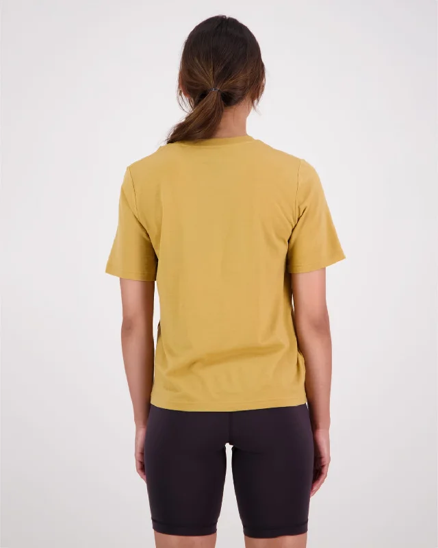 Icon Merino Air-Con Relaxed Tee - Honey