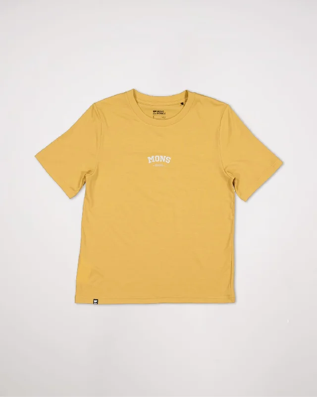 Icon Merino Air-Con Relaxed Tee - Honey