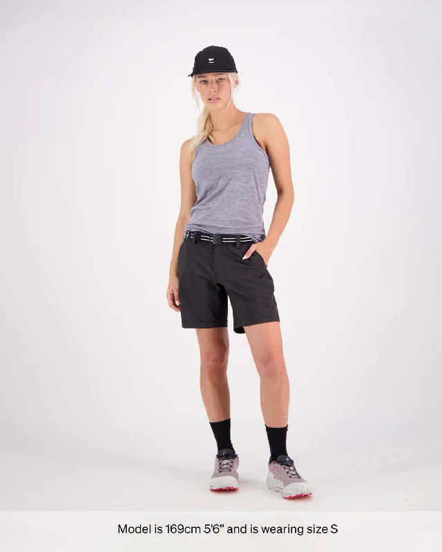 Icon Merino Air-Con Tank - Grey Heather