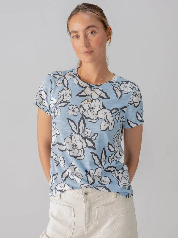 The Perfect Tee Blue Bliss Floral